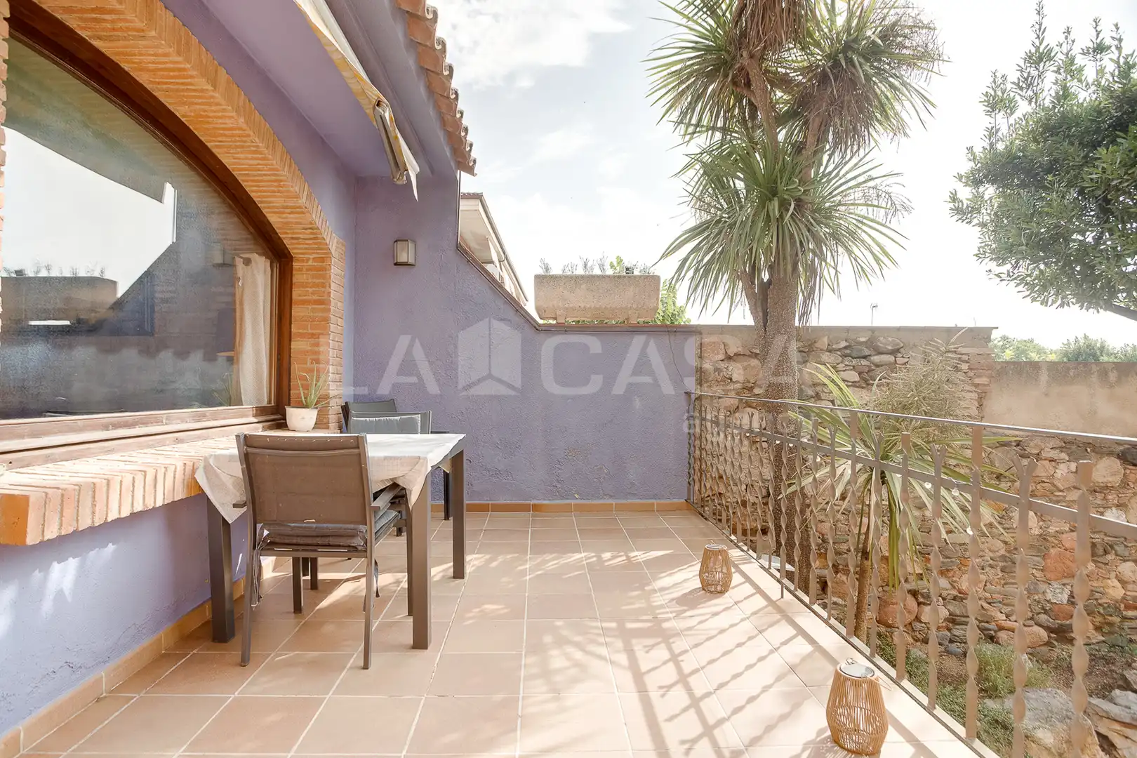 Terrassa de Casa adosada en venda en Sant Antoni de Vilamajor amb Calefacció, Terrassa i Traster