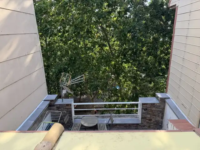 Balcony of Attic for sale in Girona  with Heating, Oven and Microwave