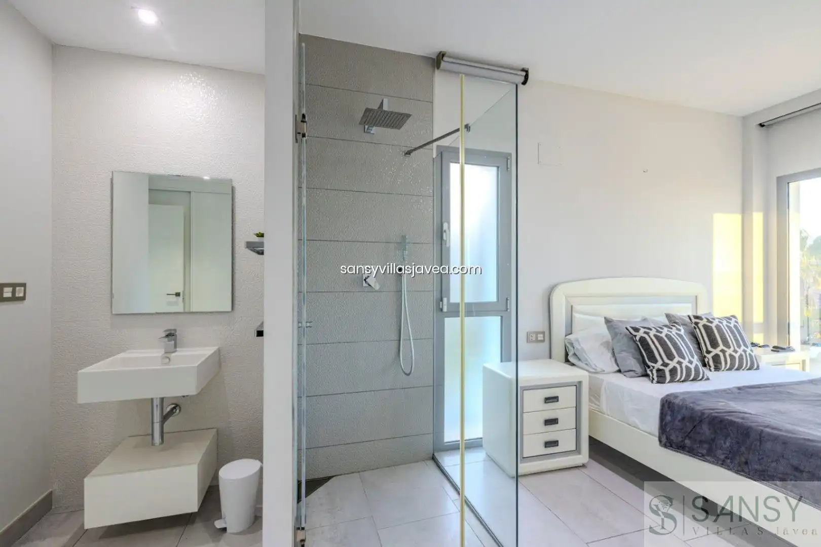 Bathroom of Houses for sale in Jávea / Xàbia  with Storage room