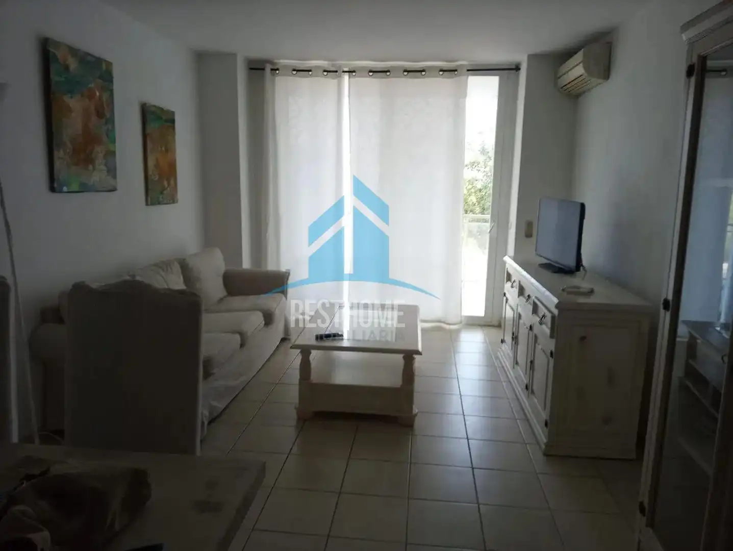 Sala d'estar de Apartament en venda en Eivissa amb Aire condicionat, Calefacció i Jardí privat