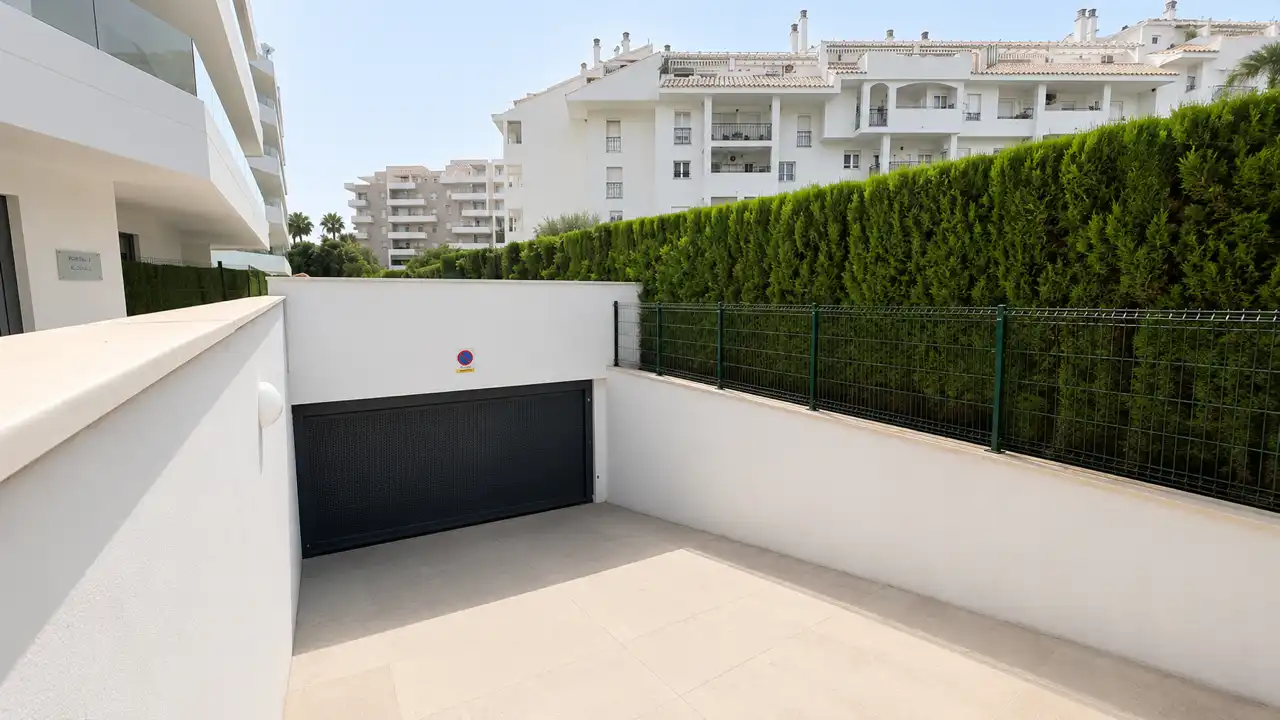 Terraza de Apartamento de alquiler en Marbella con Aire acondicionado, Calefacción y Terraza