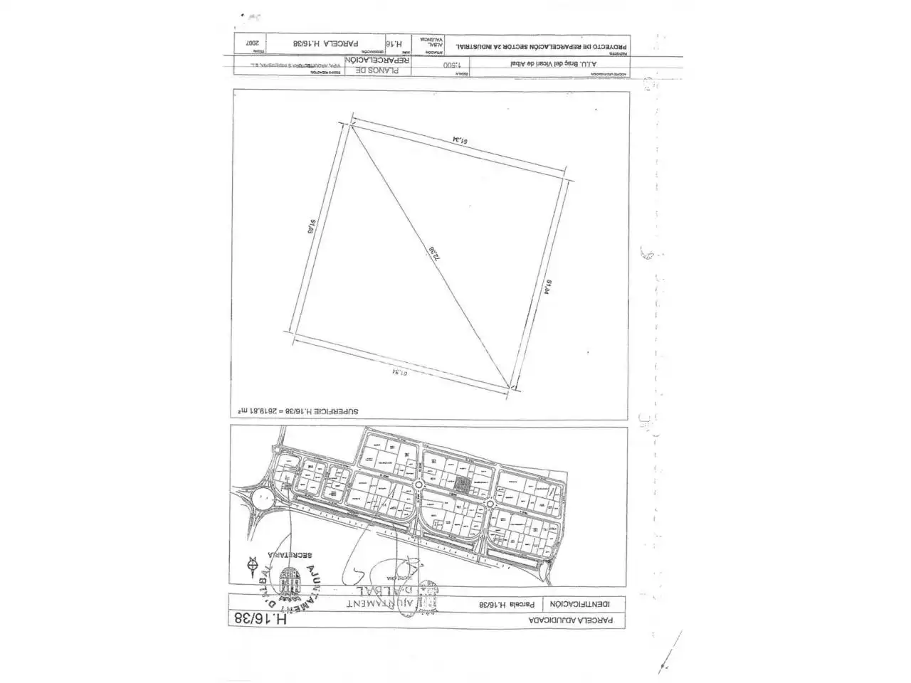 Terreny industrial de lloguer en Albal