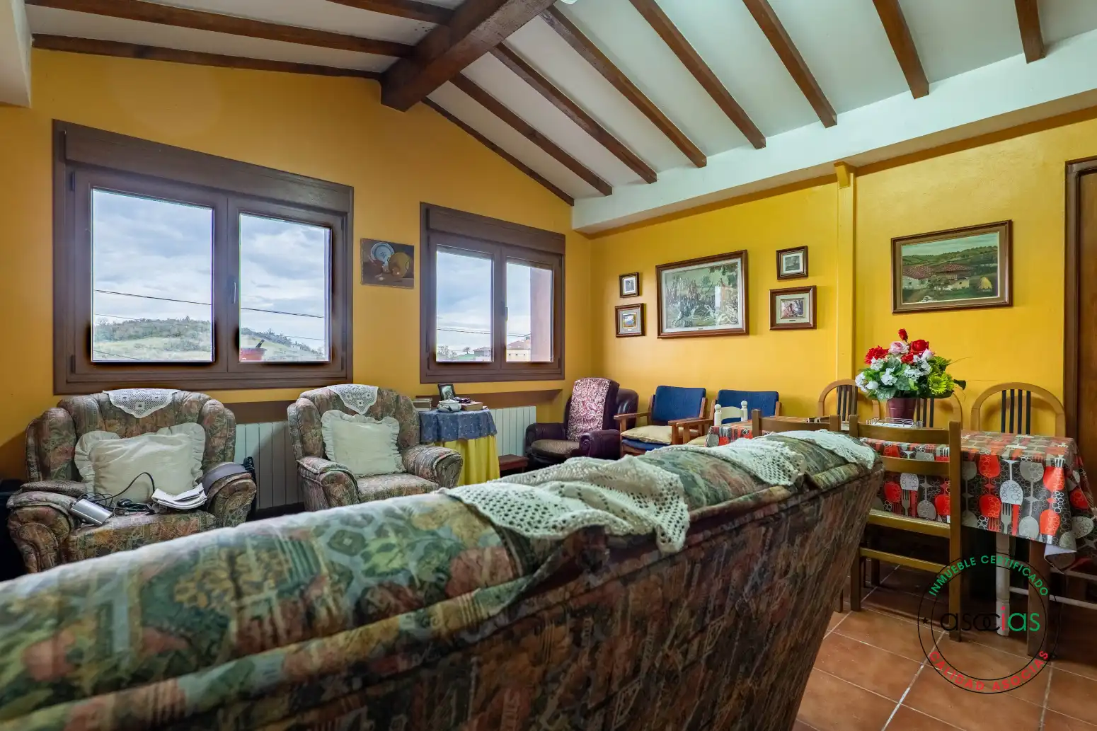 Sala de estar de Casa o chalet en venta en Grado con Calefacción