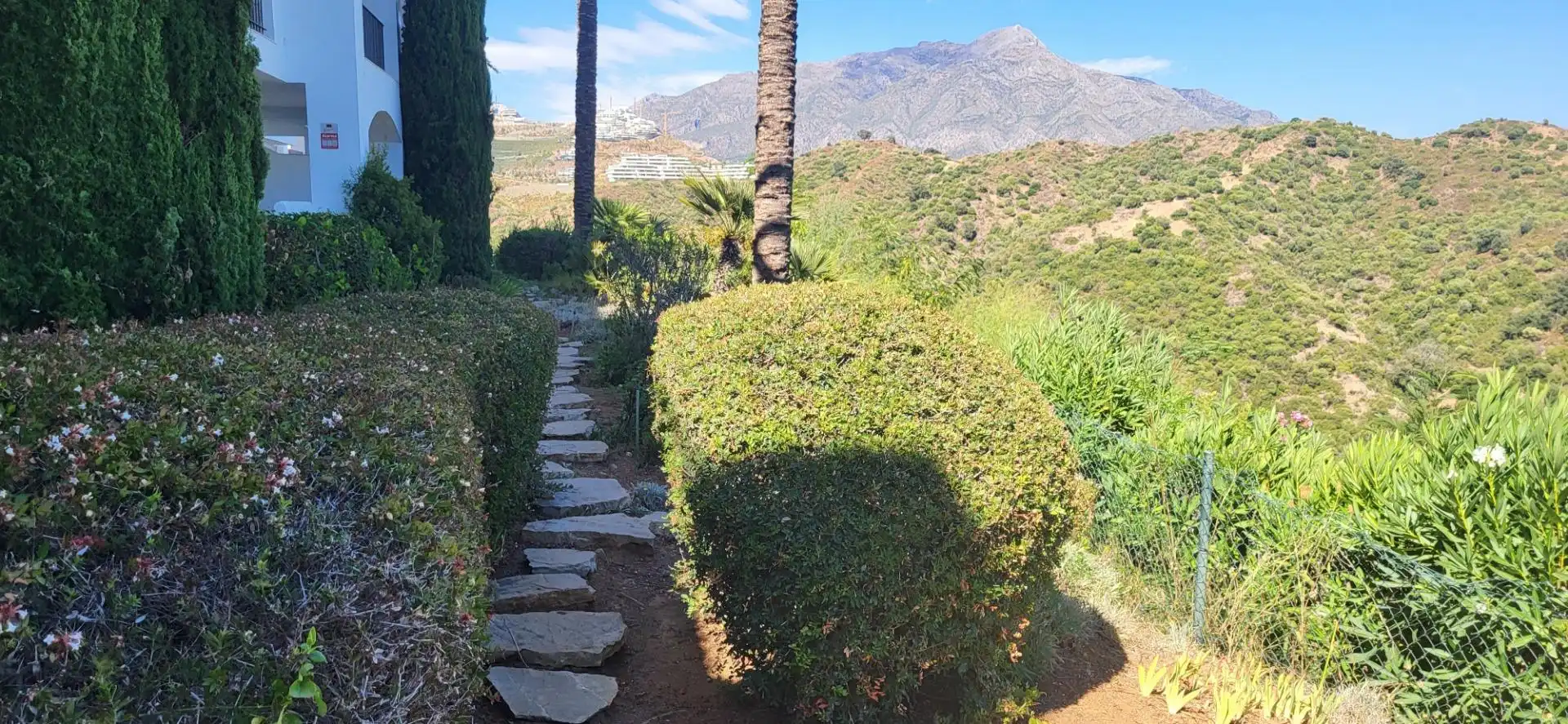 Garden of Apartments for rent in Benahavís  with Air Conditioner, Heating and Private garden