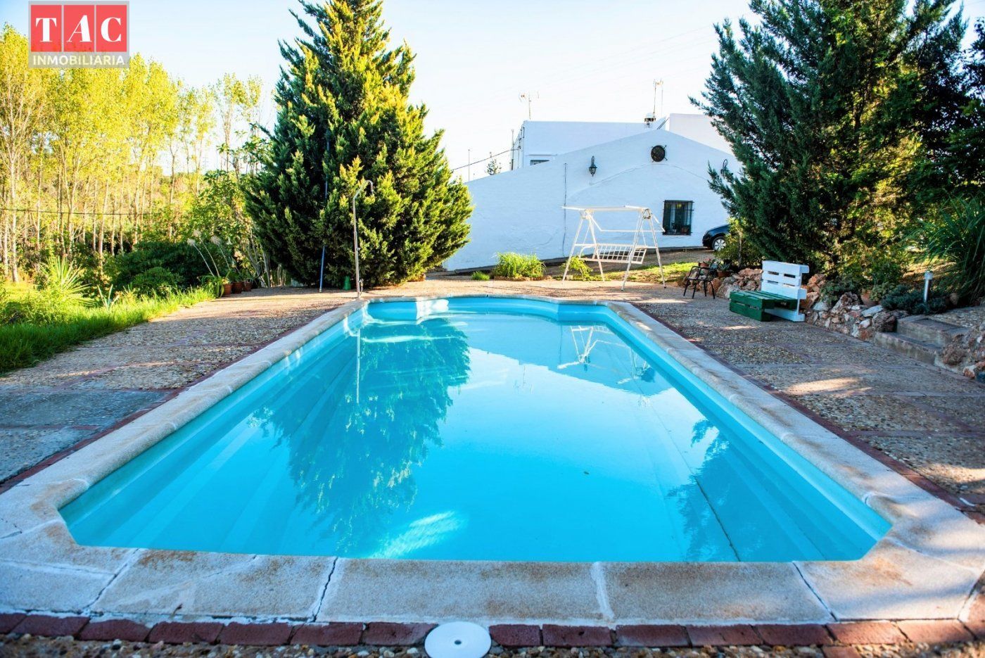 Swimming pool of Country house for sale in Villablanca  with Heating, Private garden and Terrace