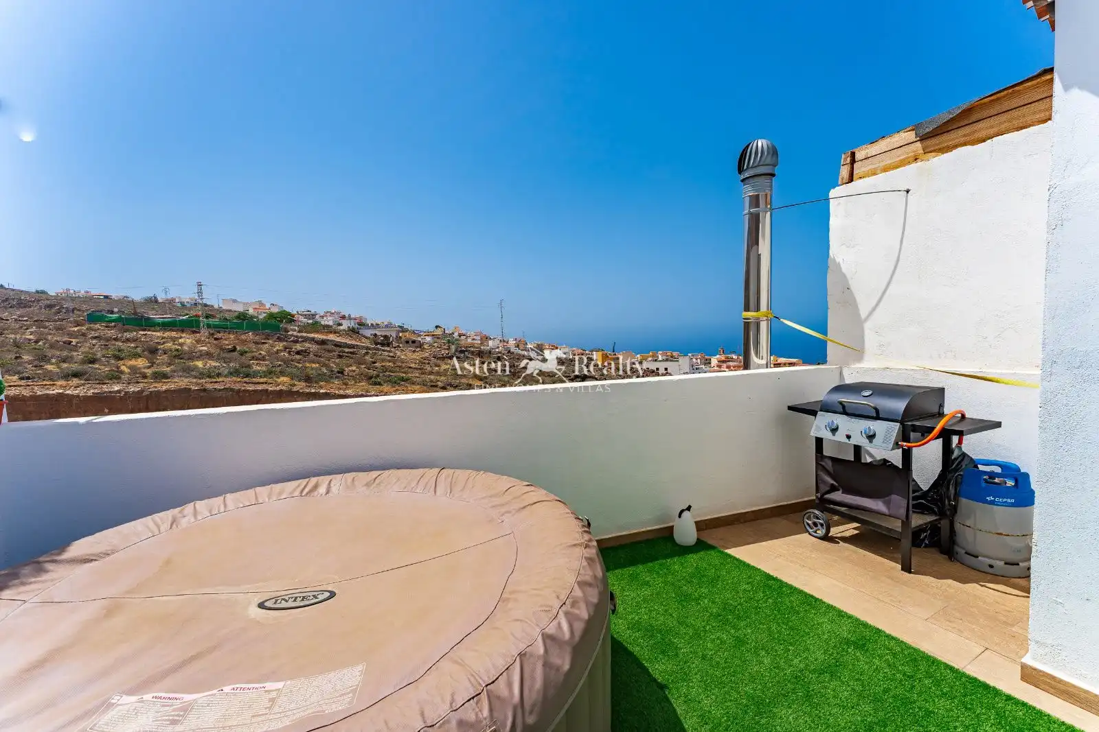 Terrace of Flat for sale in Adeje  with Terrace, Furnished and Oven