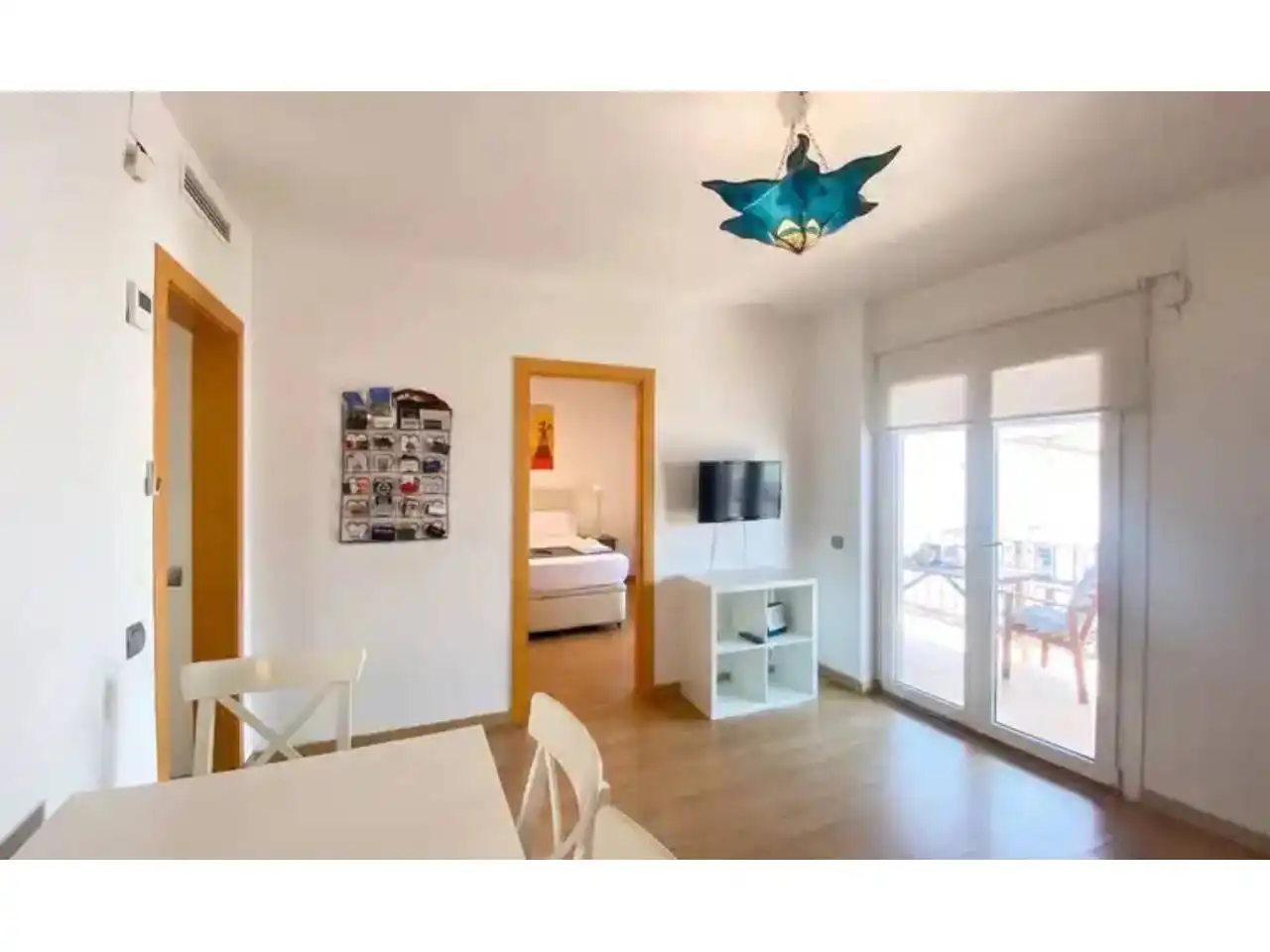 Wohnzimmer von Wohnung zum Verkauf in Sitges mit Klimaanlage, Heizung und Terrasse
