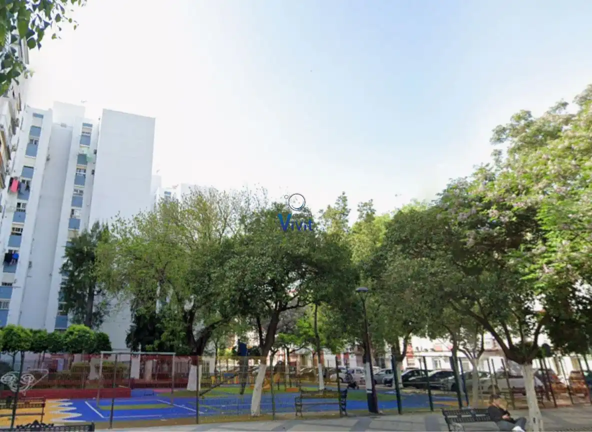 Vista exterior de Pis de lloguer en Sevilla amb Terrassa