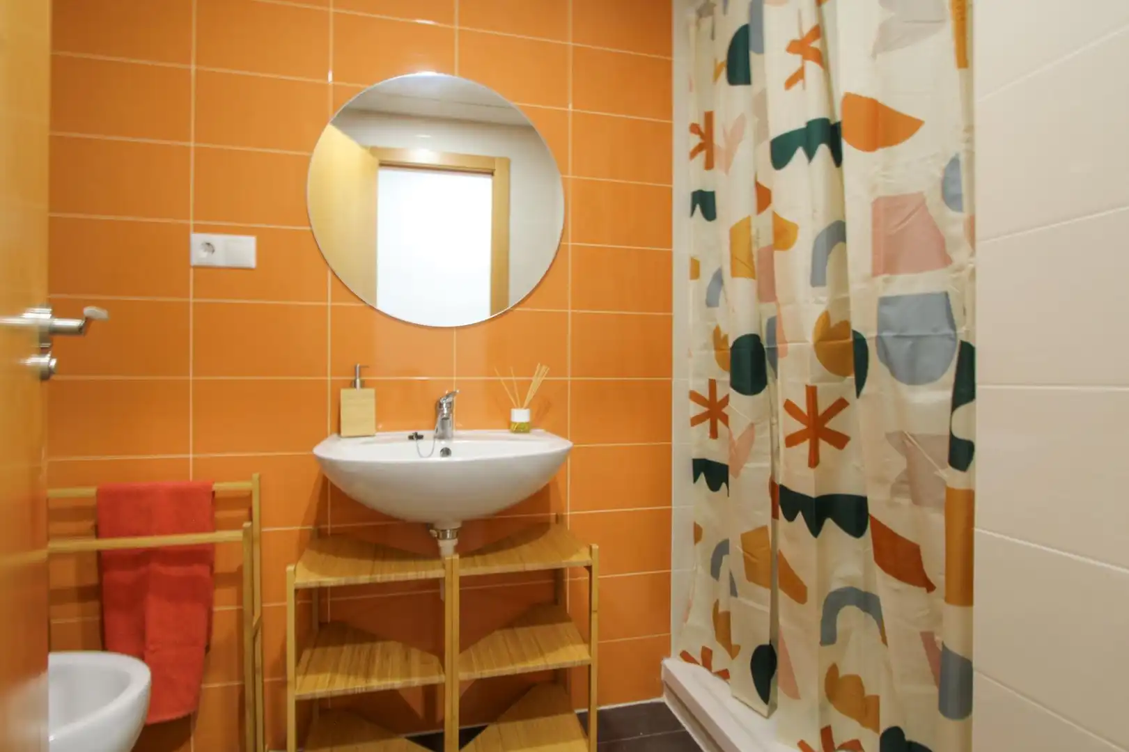Bathroom of Flat for rent in Moncofa  with Air Conditioner, Heating and Balcony