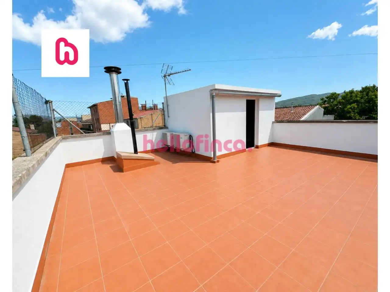 Terraza de Casa adosada en venta en Igualada con Aire acondicionado, Calefacción y Jardín privado