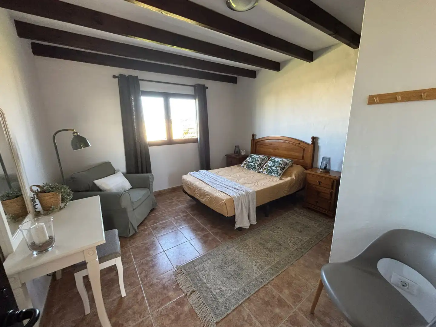 Habitación de Casa o chalet de alquiler en La Oliva con Jardín privado, Terraza y Amueblado
