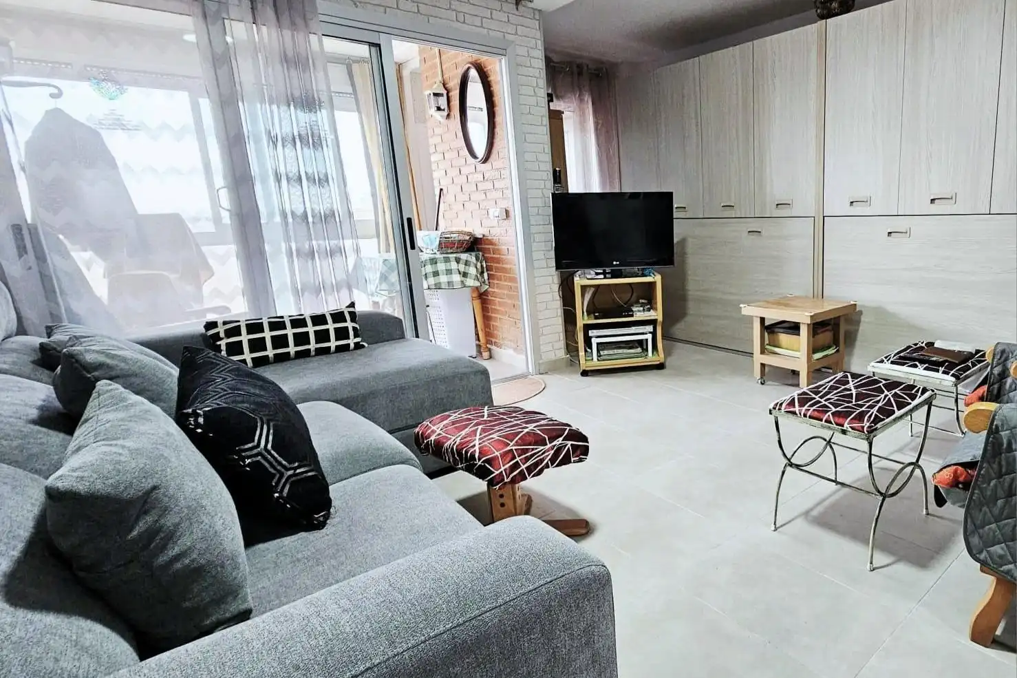 Sala d'estar de Àtic en venda en Torrevieja amb Aire condicionat, Calefacció i Moblat