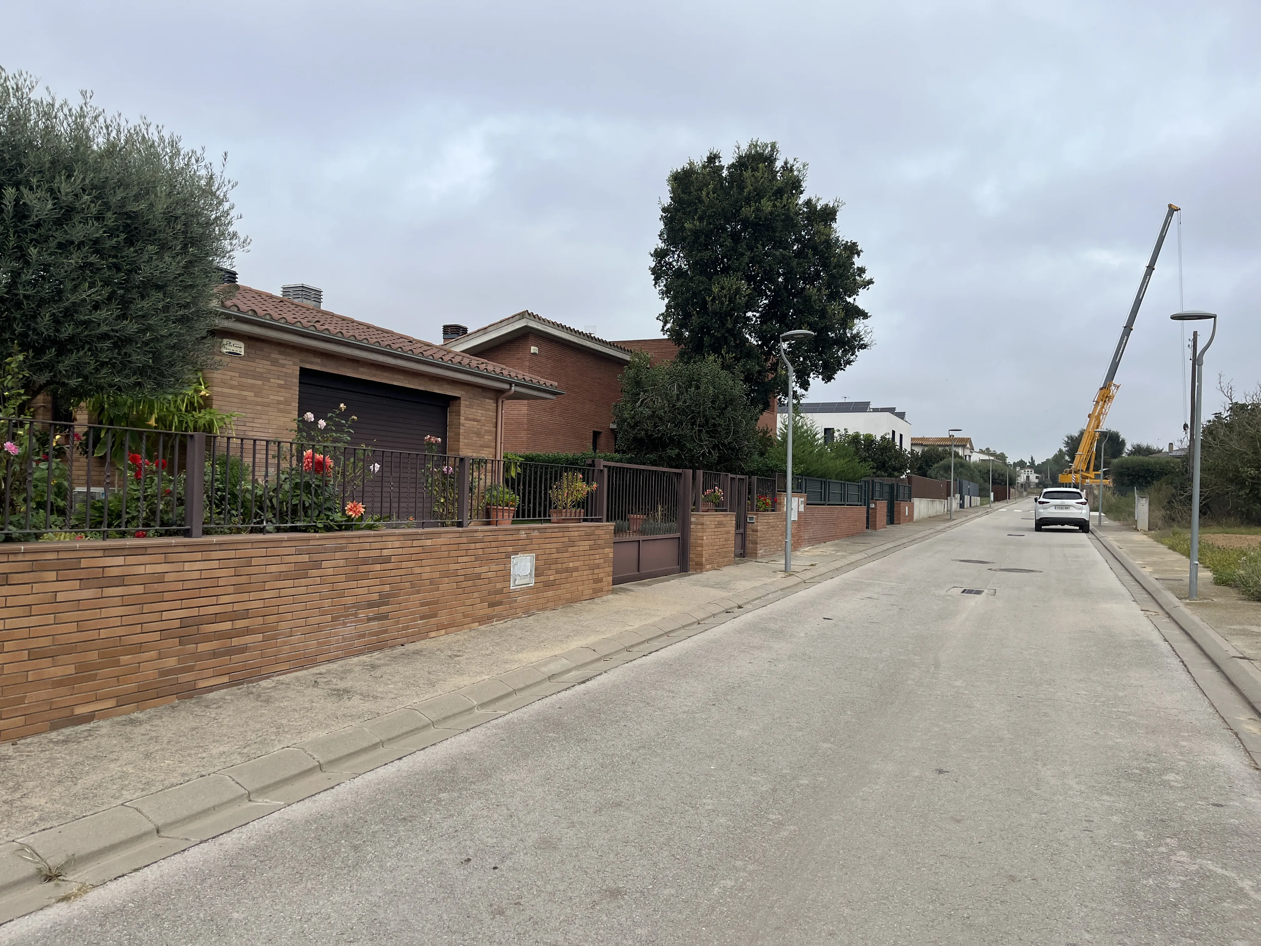 Vista exterior de Residencial en venda en Vilobí d'Onyar