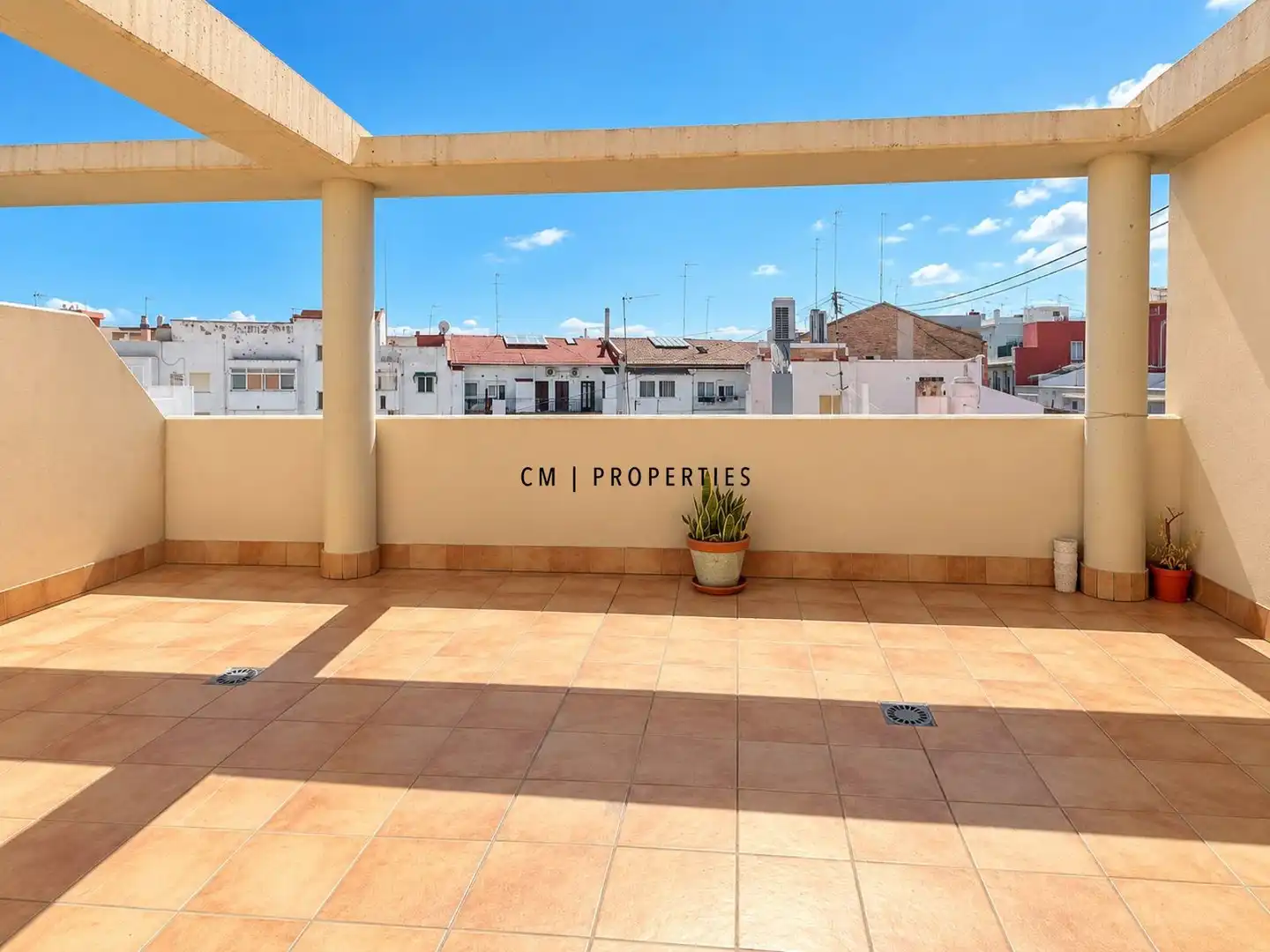 Terraza de Ático de alquiler en L'Eixample