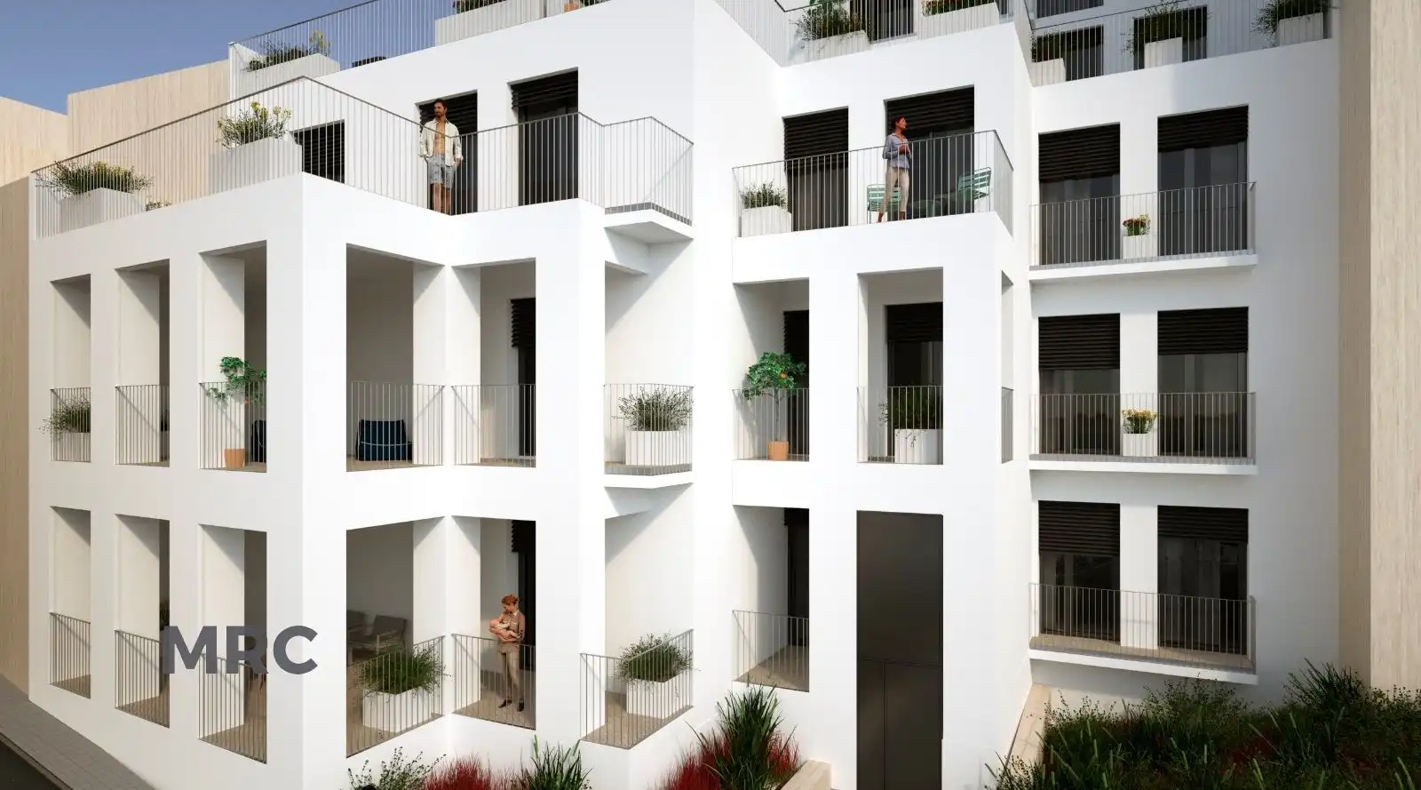 Außenansicht von Wohnung zum Verkauf in L'Escala mit Klimaanlage, Heizung und Terrasse