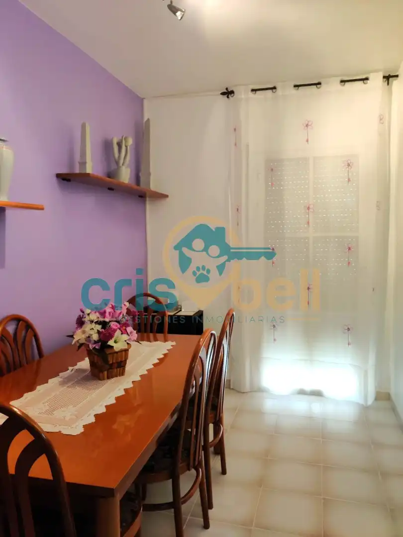 Dining room of Flat for sale in Lorca  with Air Conditioner, Terrace and Furnished