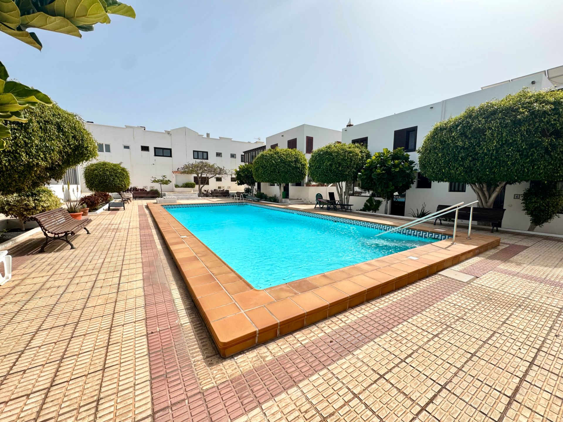 Swimming pool of Single-family semi-detached for sale in San Bartolomé  with Private garden, Terrace and Community pool
