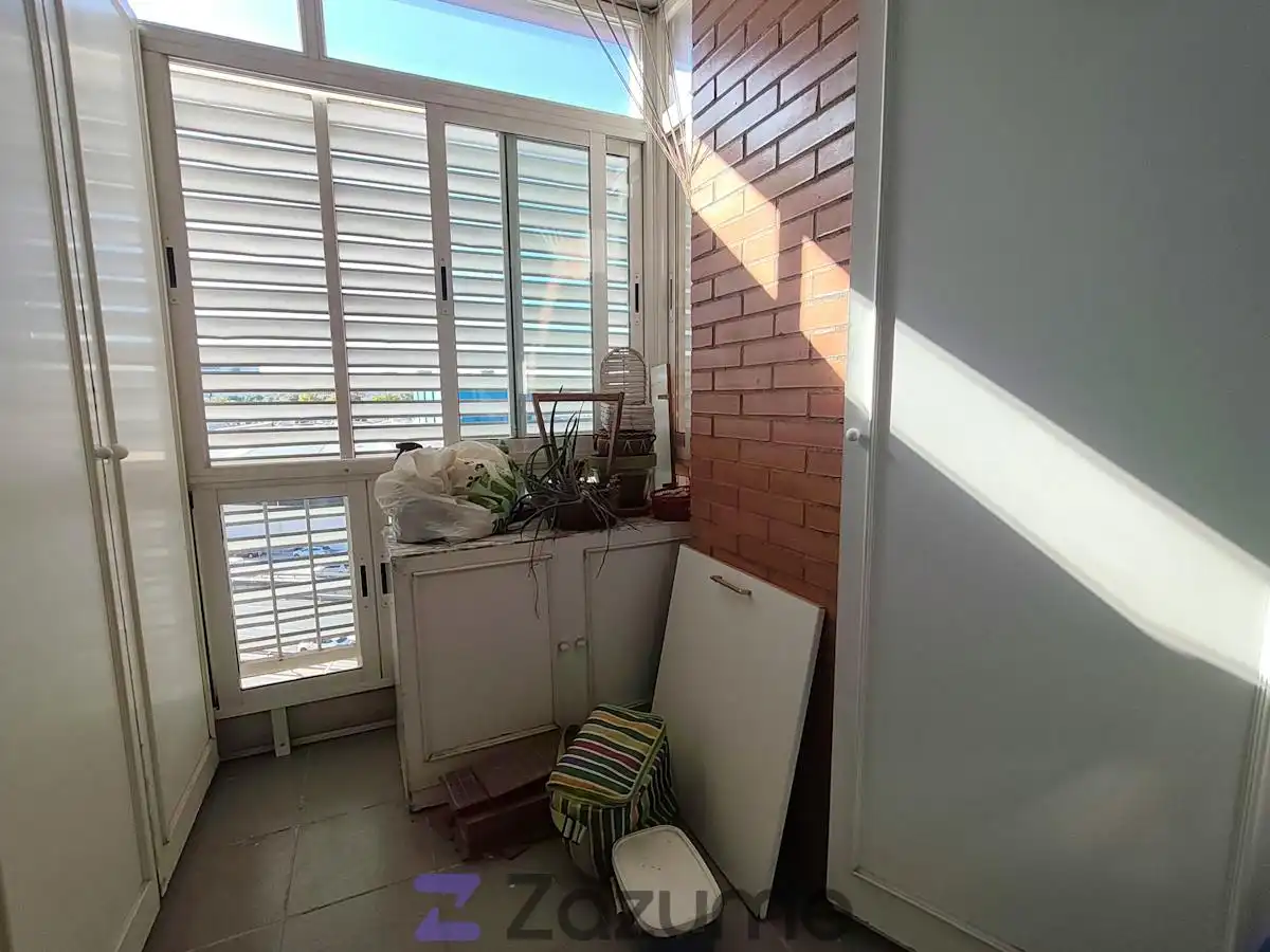 Terrasse von Wohnung zur Miete in Usera