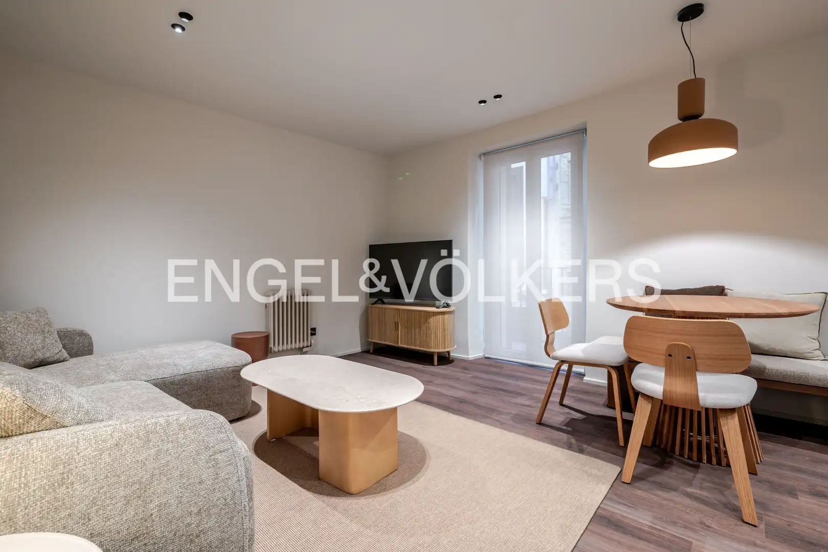 Sala de estar de Dúplex de alquiler en Zarautz con Calefacción, Amueblado y Balcón