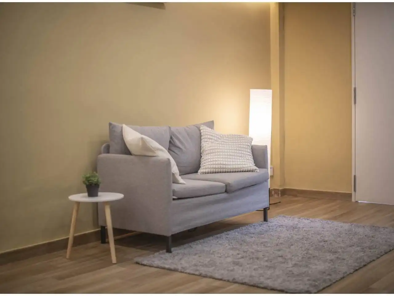 Sala de estar de Piso en venta en Barcelona con Amueblado