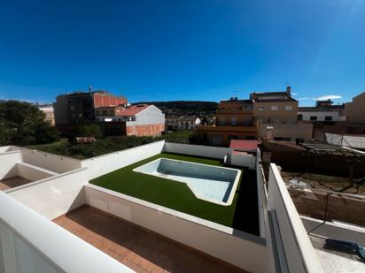 Piscina de Pis en venda en Sant Martí Sarroca amb Calefacció, Parquet i Terrassa