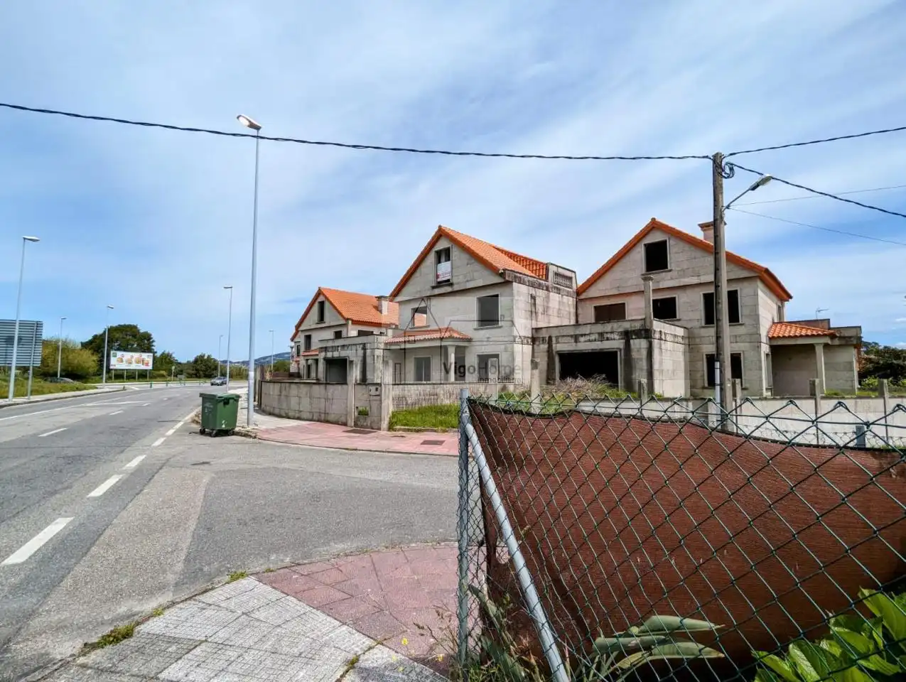 Vista exterior de Casa o xalet en venda en Baiona amb Calefacció, Jardí privat i Terrassa