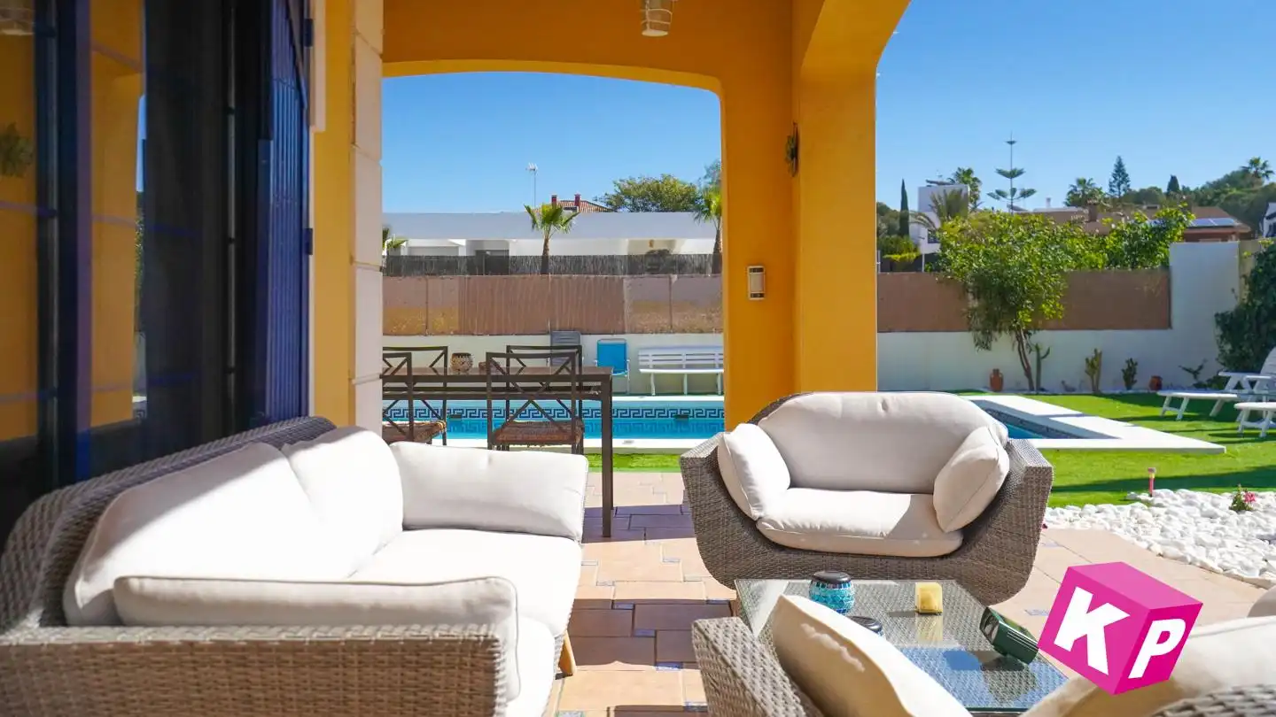 Terrassa de Casa o xalet en venda en Santa Pola amb Aire condicionat, Jardí privat i Terrassa