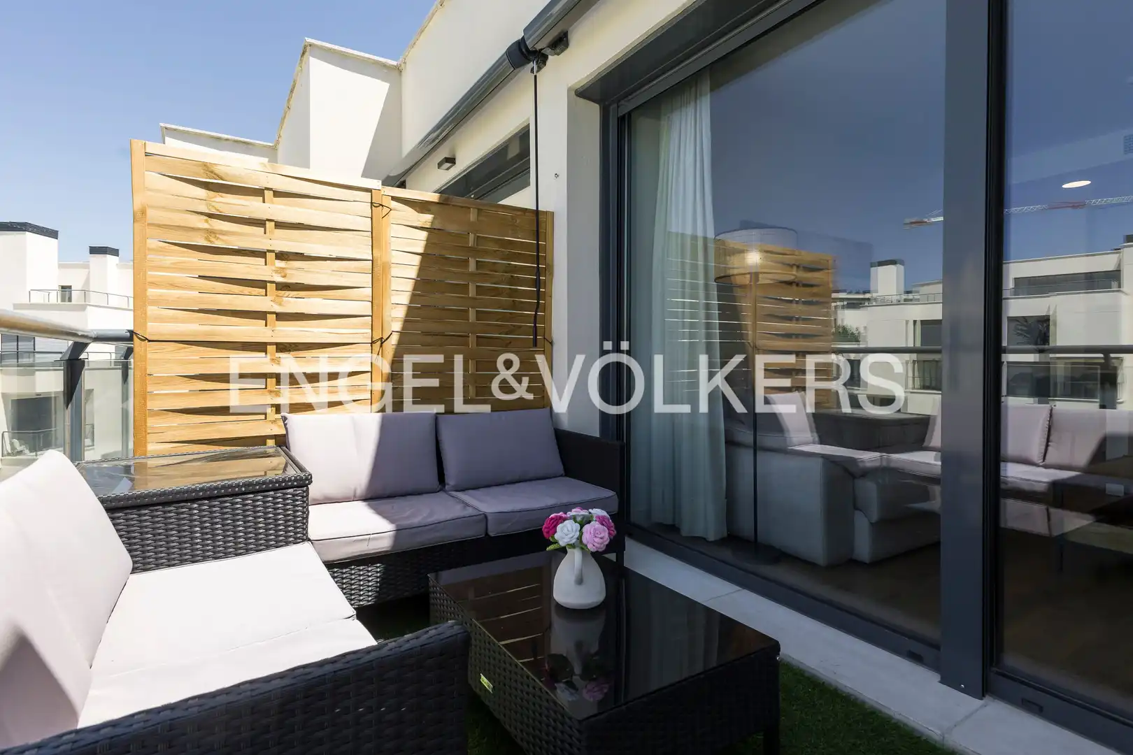 Terrace of Flat for rent in San Sebastián de los Reyes  with Air Conditioner, Heating and Terrace