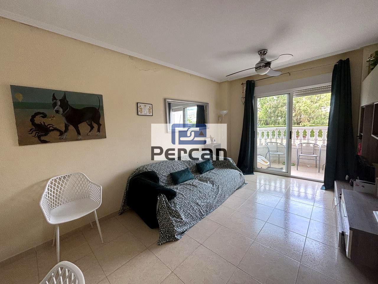 Bedroom of Flat for sale in El Campello  with Air Conditioner, Storage room and Balcony