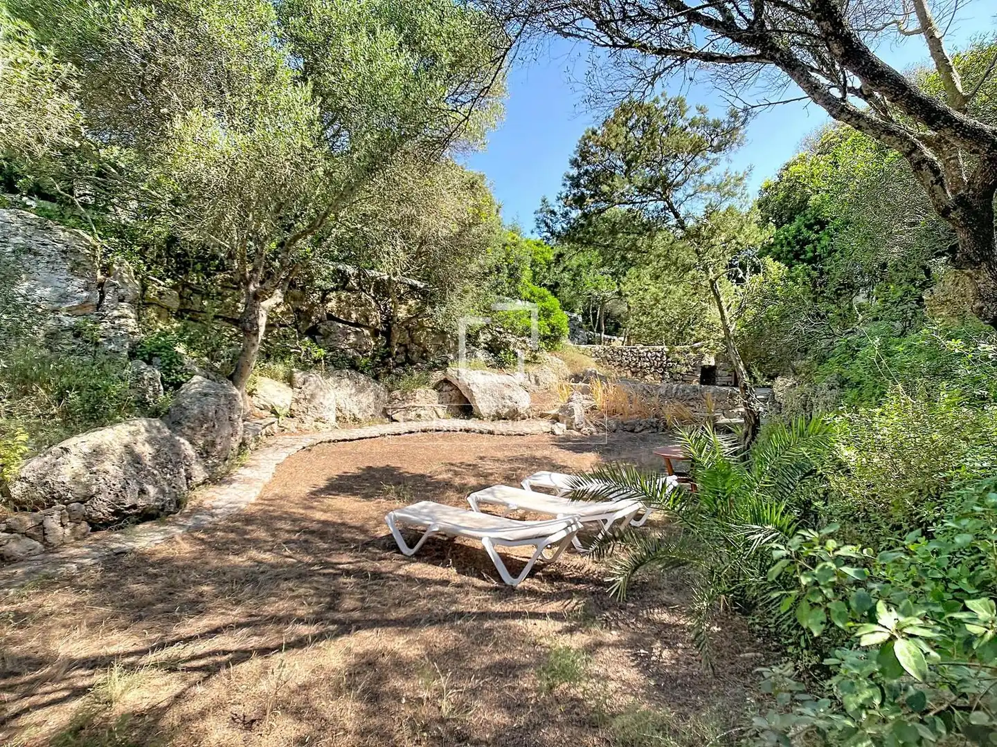 Garden of Houses for sale in Ciutadella de Menorca  with Air Conditioner, Heating and Private garden