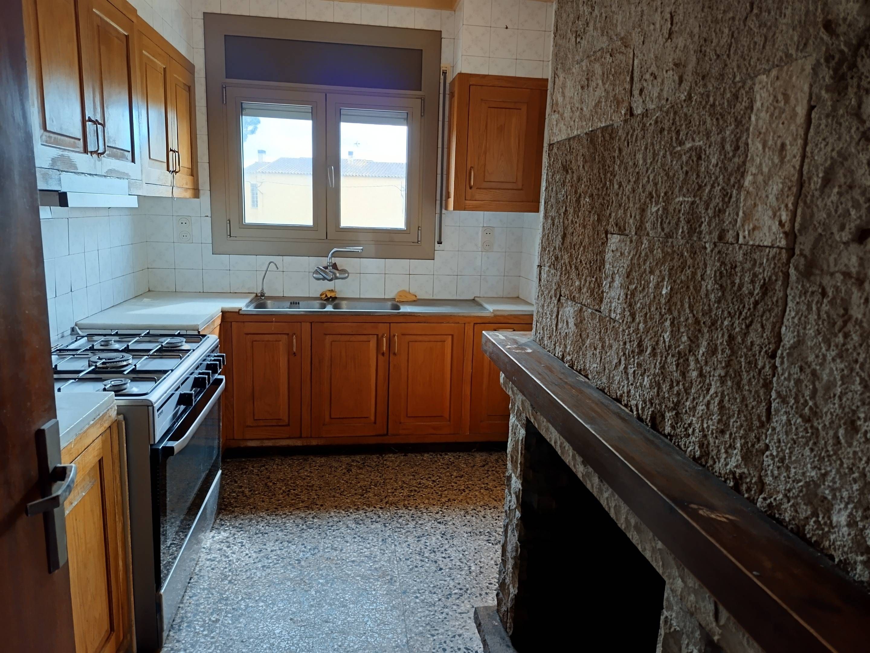 Kitchen of Country house for sale in Bàscara  with Air Conditioner, Heating and Private garden
