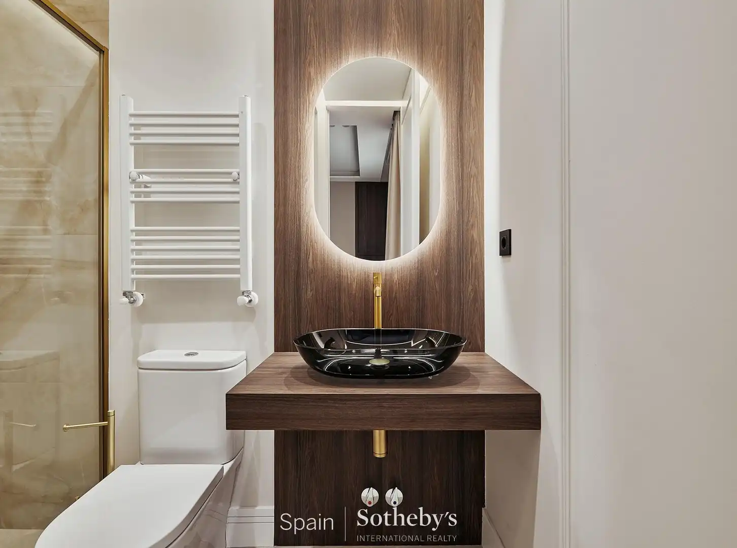 Badezimmer von Wohnungen zum Verkauf in Madrid mit Klimaanlage, Heizung und Terrasse