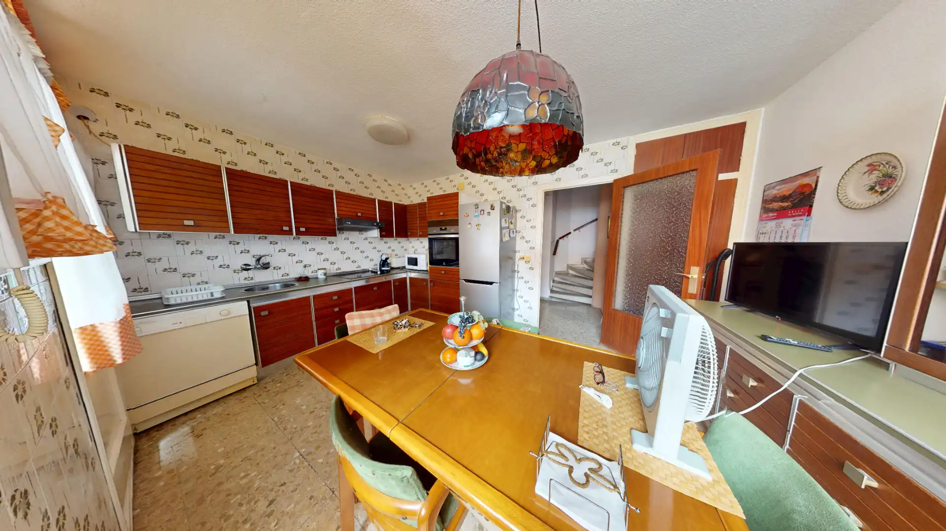 Cocina de Casa o chalet en venta en Alicante / Alacant con Aire acondicionado, Jardín privado y Terraza