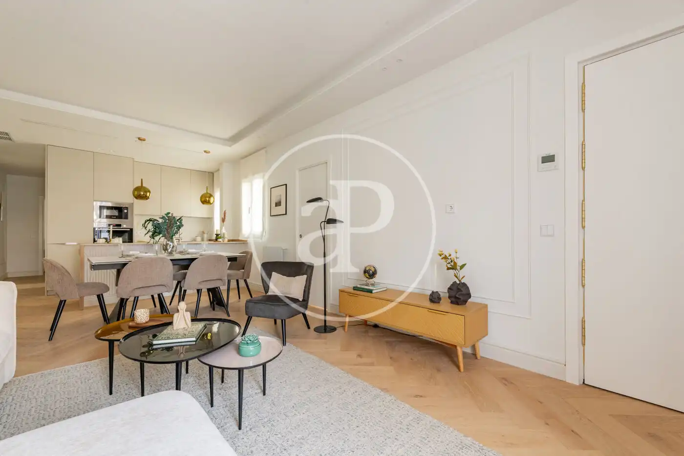 Living room of Attic for sale in Madrid  with Air Conditioner, Heating and Terrace