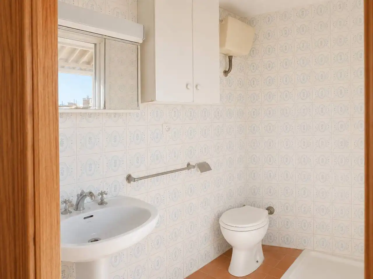 Baño de Casa adosada en venta en Sa Pobla con Aire acondicionado, Jardín privado y Terraza