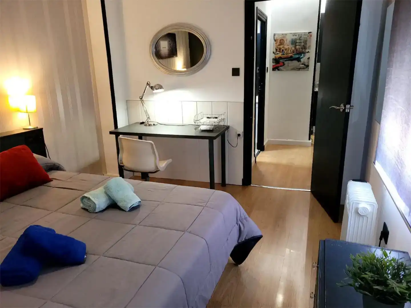 Schlafzimmer von Wohnung zur Miete in  Murcia Capital mit Klimaanlage