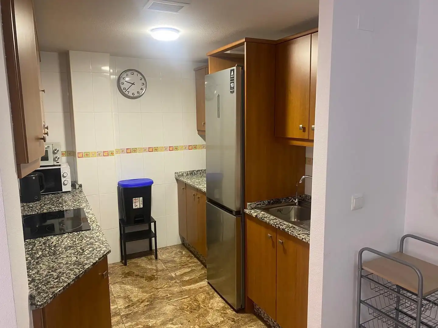 Cocina de Apartamento de alquiler en San Pedro del Pinatar con Calefacción, Amueblado y Lavadora
