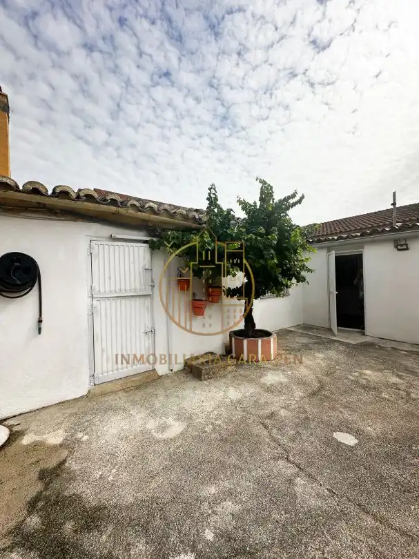 Vista exterior de Casa o chalet en venta en Santacara con Jardín privado y Terraza
