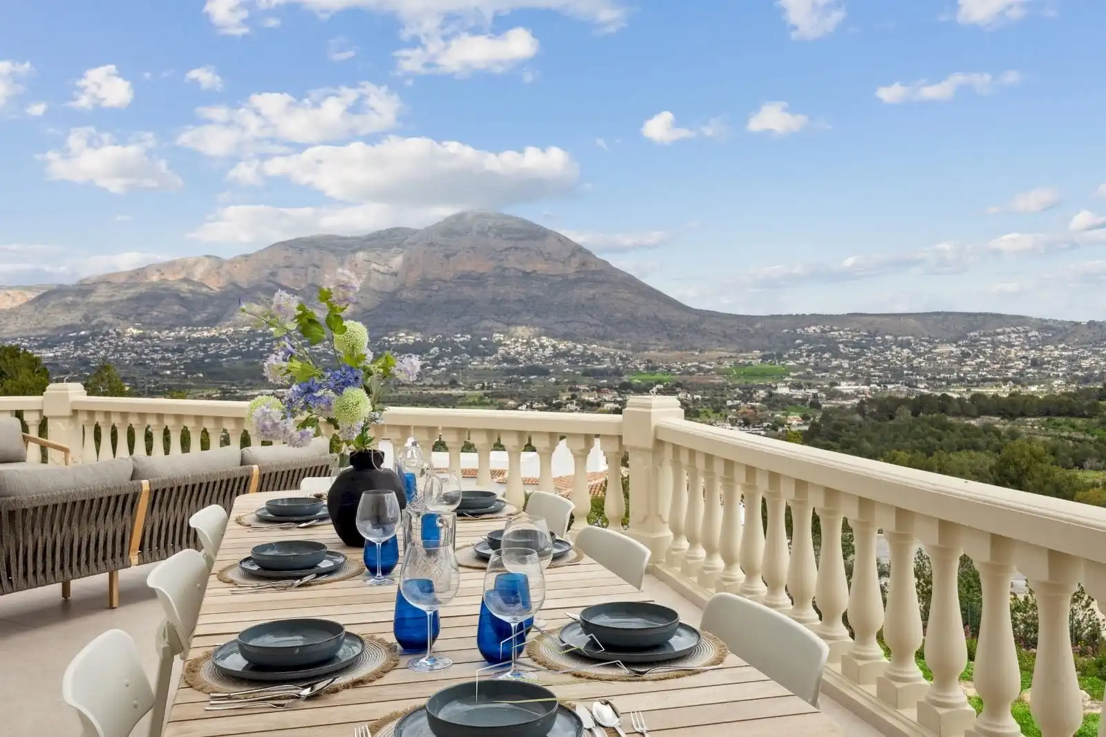 Terraza de Casa o chalet en venta en Jávea / Xàbia con Aire acondicionado, Calefacción y Jardín privado