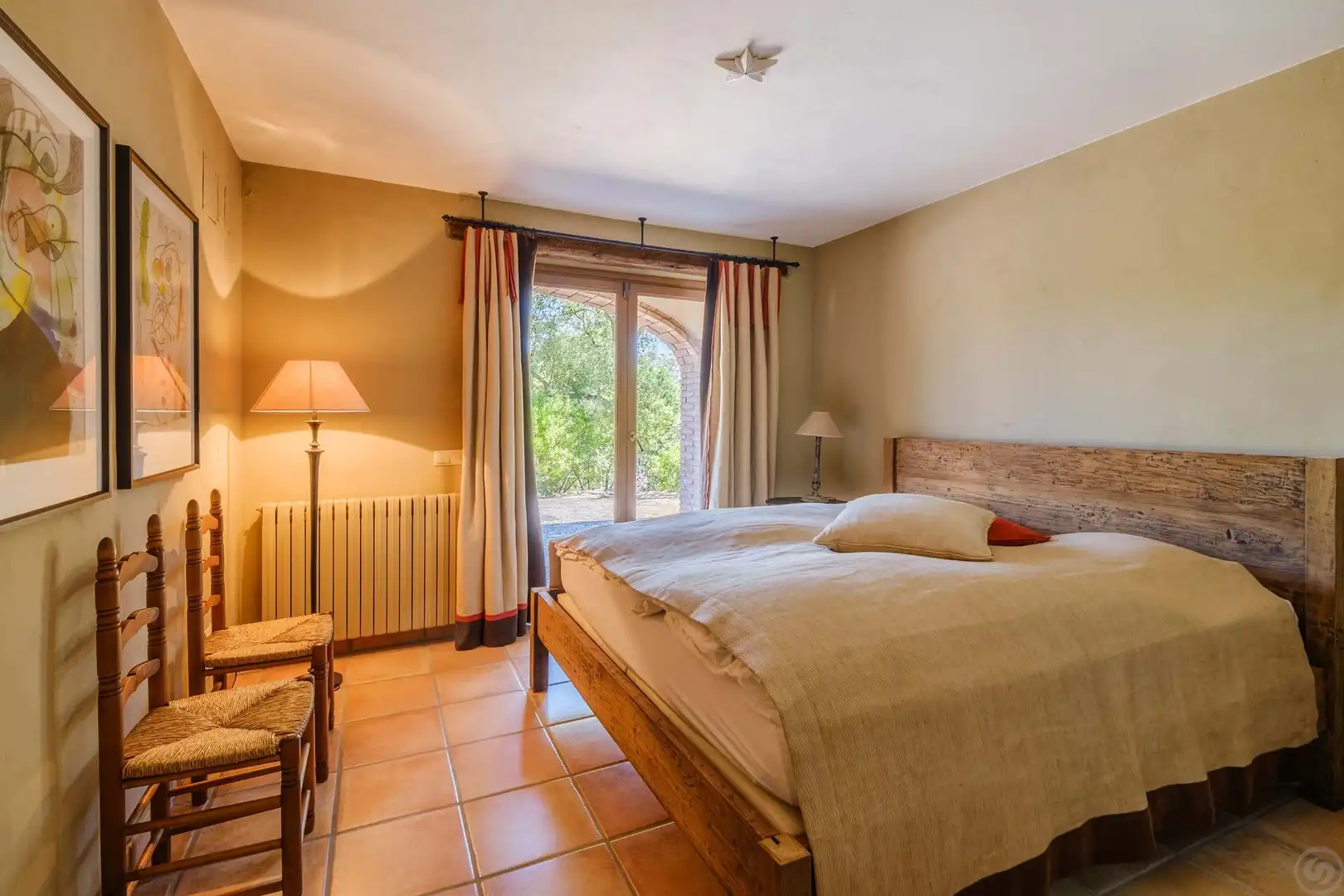 Bedroom of Houses for sale in Santa Cristina d'Aro  with Air Conditioner, Heating and Storage room