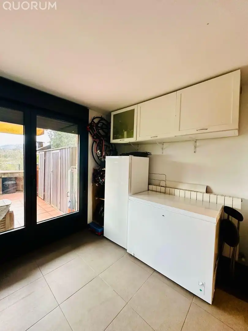 Cocina de Casa adosada en venta en Galdakao con Calefacción, Jardín privado y Terraza