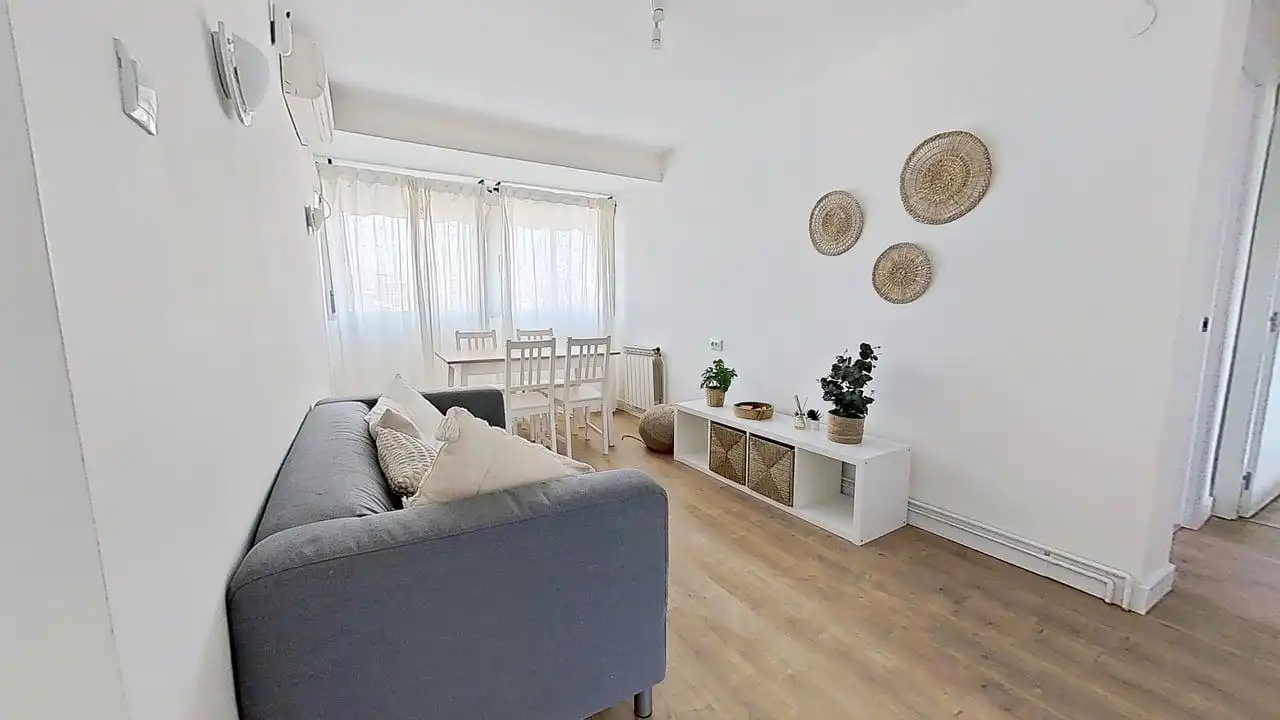 Sala d'estar de Pis de lloguer en Madrid amb Aire condicionat i Calefacció