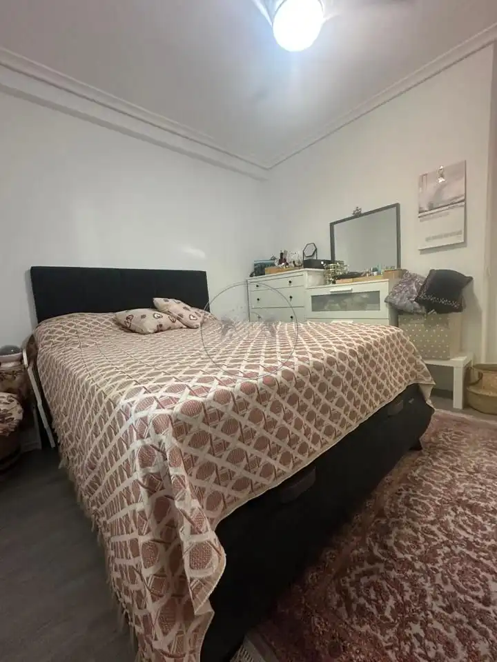 Schlafzimmer von Wohnung zur Miete in Madrid mit Klimaanlage, Heizung und Terrasse