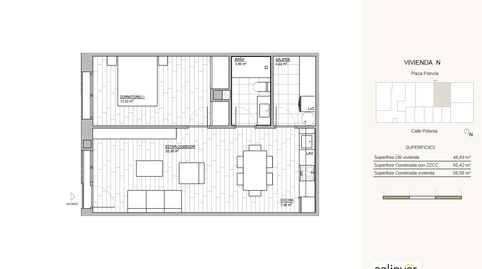 Photo 2 of Flat for sale in Polonia, 23, Metro - Auditorio, Valencia