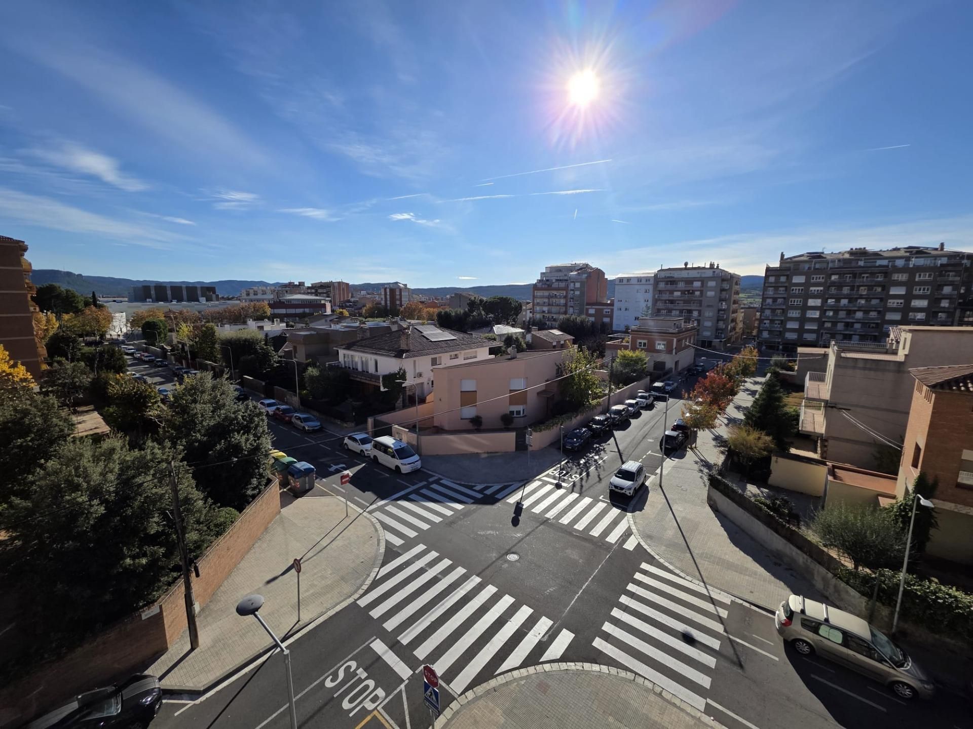 Exterior view of Flat for sale in Igualada  with Heating, Parquet flooring and Terrace