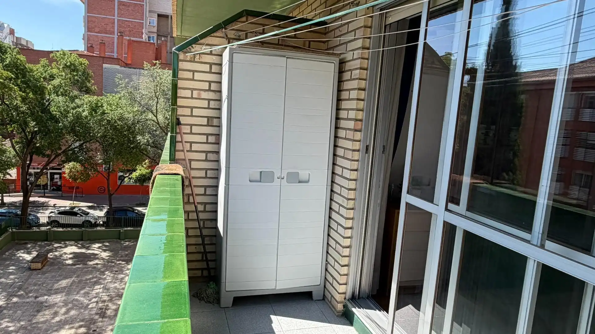 Terraza de Piso de alquiler en Zaragoza con Calefacción, Trastero y Balcón