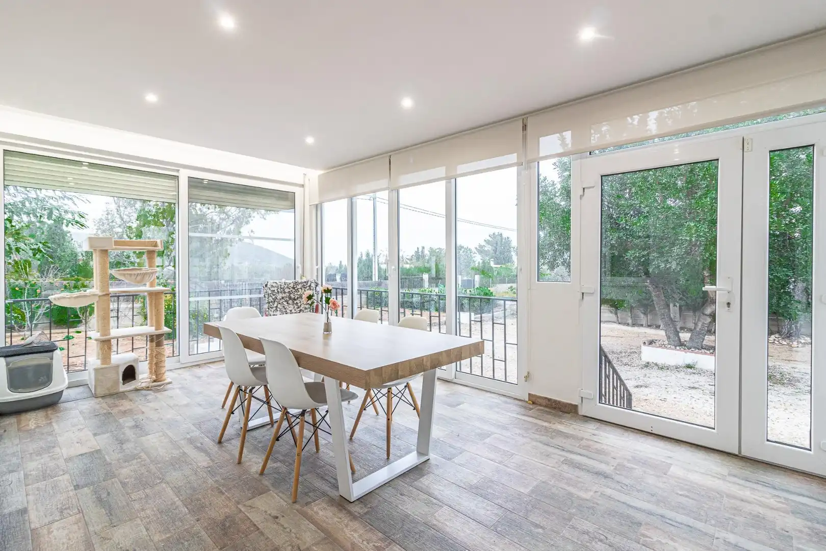 Comedor de Casa o chalet en venta en Llombai con Aire acondicionado, Jardín privado y Terraza