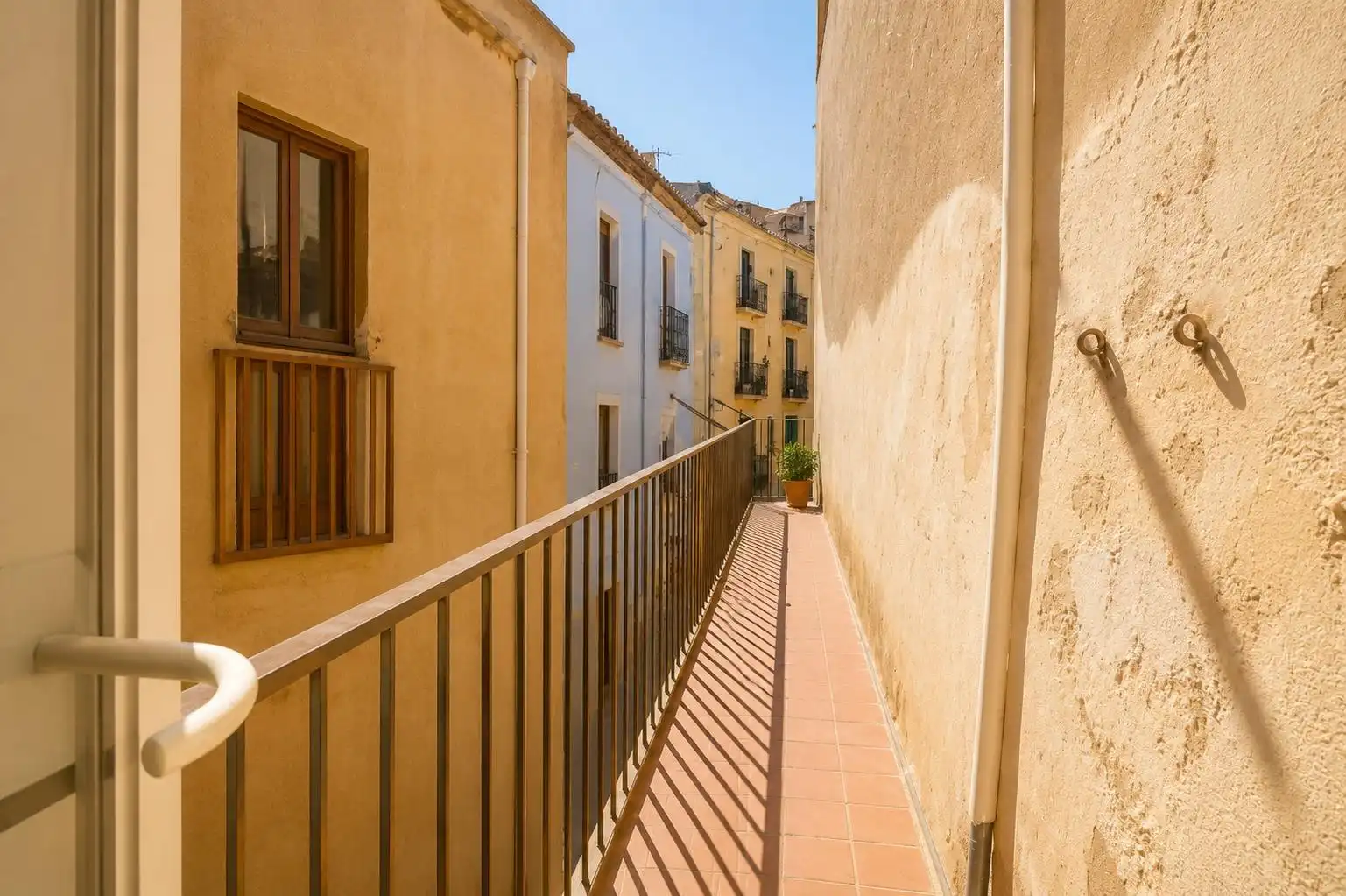 Balcony of Houses for sale in Valls  with Heating, Terrace and Storage room