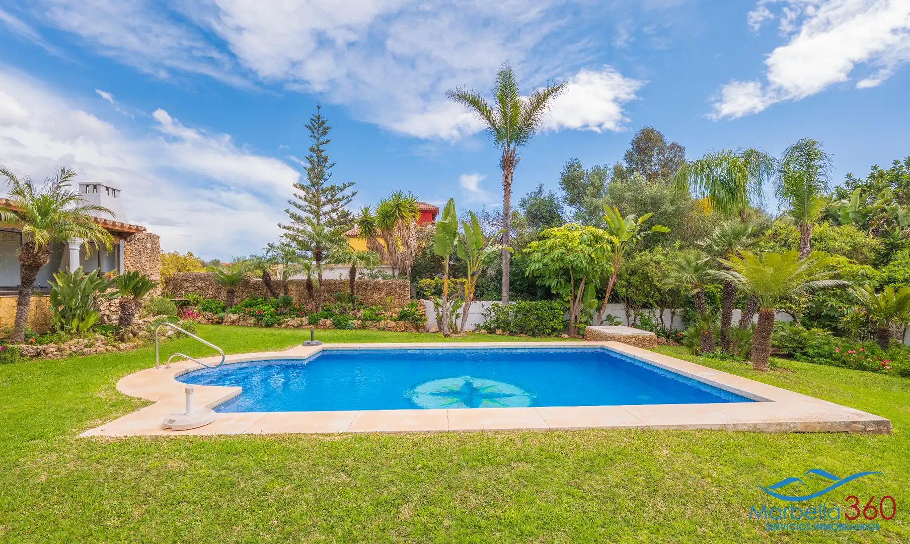 Jardín de Casa o chalet en venta en Marbella con Aire acondicionado, Calefacción y Jardín privado