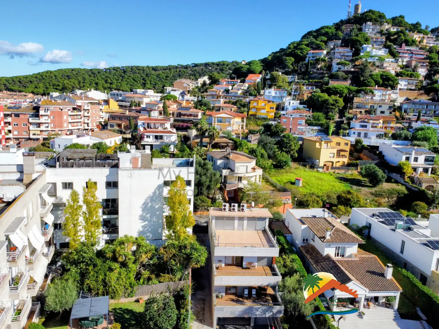 Exterior view of Houses for sale in Blanes  with Air Conditioner, Heating and Private garden
